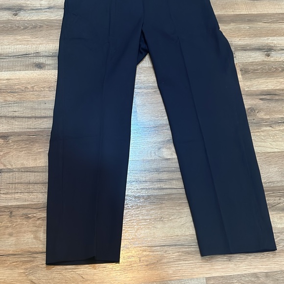 SPANX POLISHED ANKLE SLIM PANTS WOMEN NAVY Sz XL TALL NEW - Picture 5 of 10